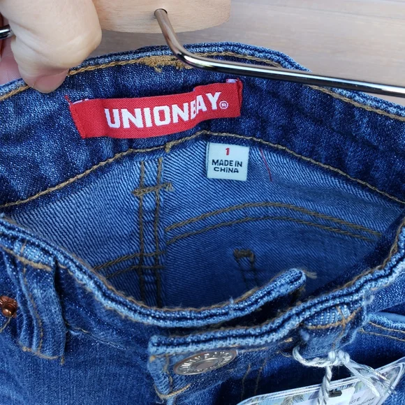 Unionbay Denim High Waisted Shorts sz 1 - Picture 6 of 6